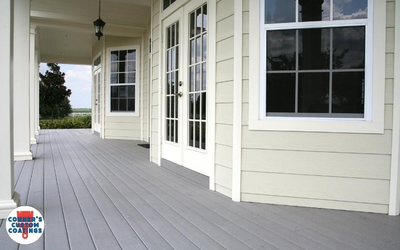 Porch Painting - Conner's Custom Coatings